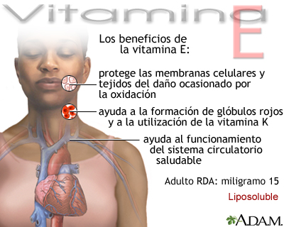 Beneficios de la vitamina E