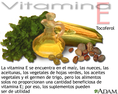 Fuentes de vitamina E