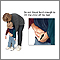 Heimlich maneuver on conscious child